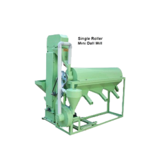 Single Roller Mini Dal Mill Machine 